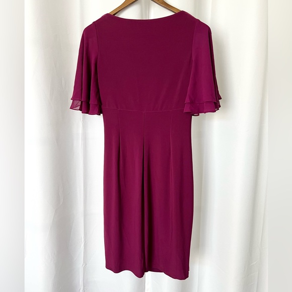 Flutter Sleeve Dress - Lauren RALPH LAUREN - Picture 3 of 6